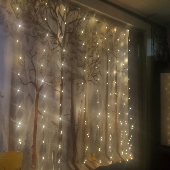 Tapestry with lights 48 x 56 with remote - Picture 2 of 2